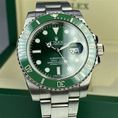 rolex submariner hulk precio